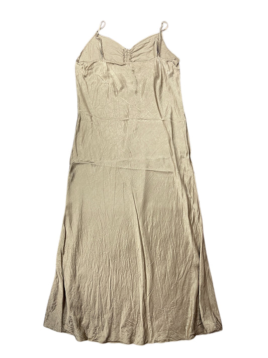 Vintage Made in Italy Sleeveless Dress Gold - XXL/XXXL
