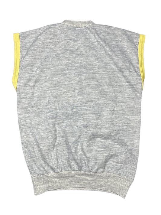 Vintage Puma Sleeveless Sweatshirt Gray - M/L