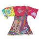 Y2k Desigual Short sleeve Dress Multicolor - XS