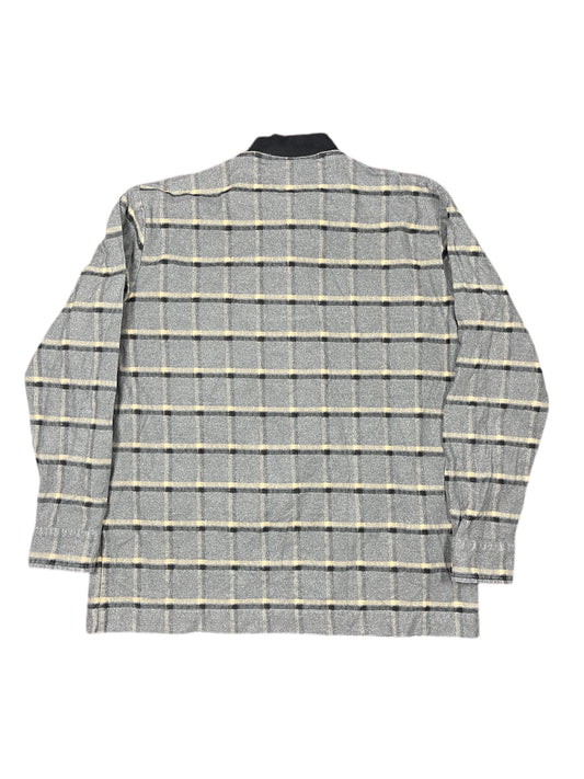 Drole De Monsieur Thin Half Zip Jacket Gray - M