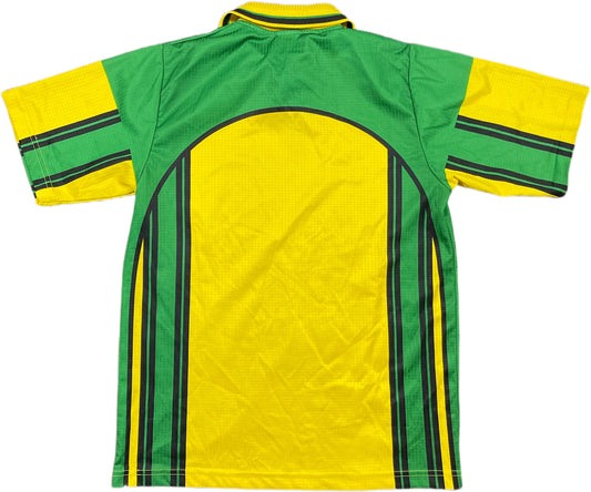 Vintage Jako Football Jersey Yellow Polyester S