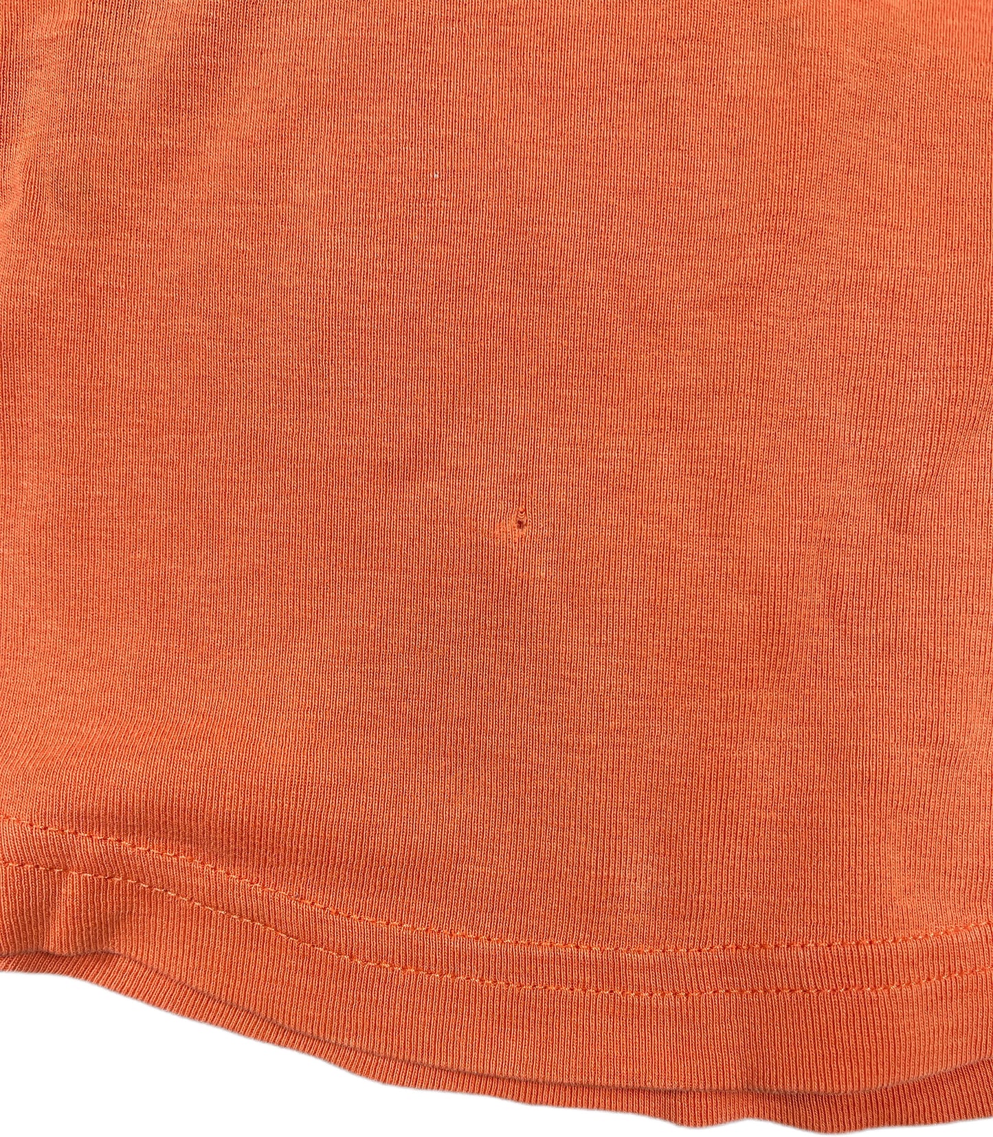 Y2K S.Oliver Crop Top Orange Cotton XS