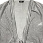 G.W Almost Long Sleeve Top Gray Synthetic M-L