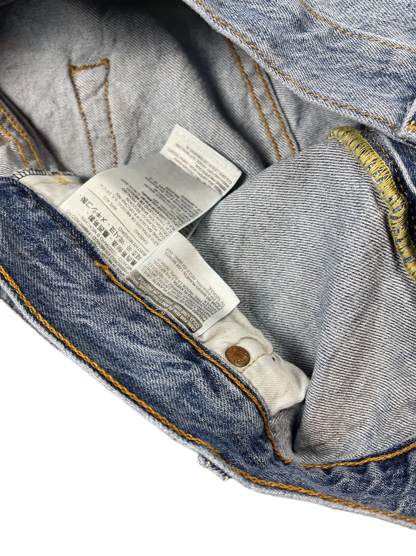 Y2k Levi's 501 Denim Pants Blue - XXXL