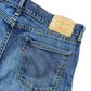 Y2k Levi's 10529 Bootcut Denim Pants Blue - XXL
