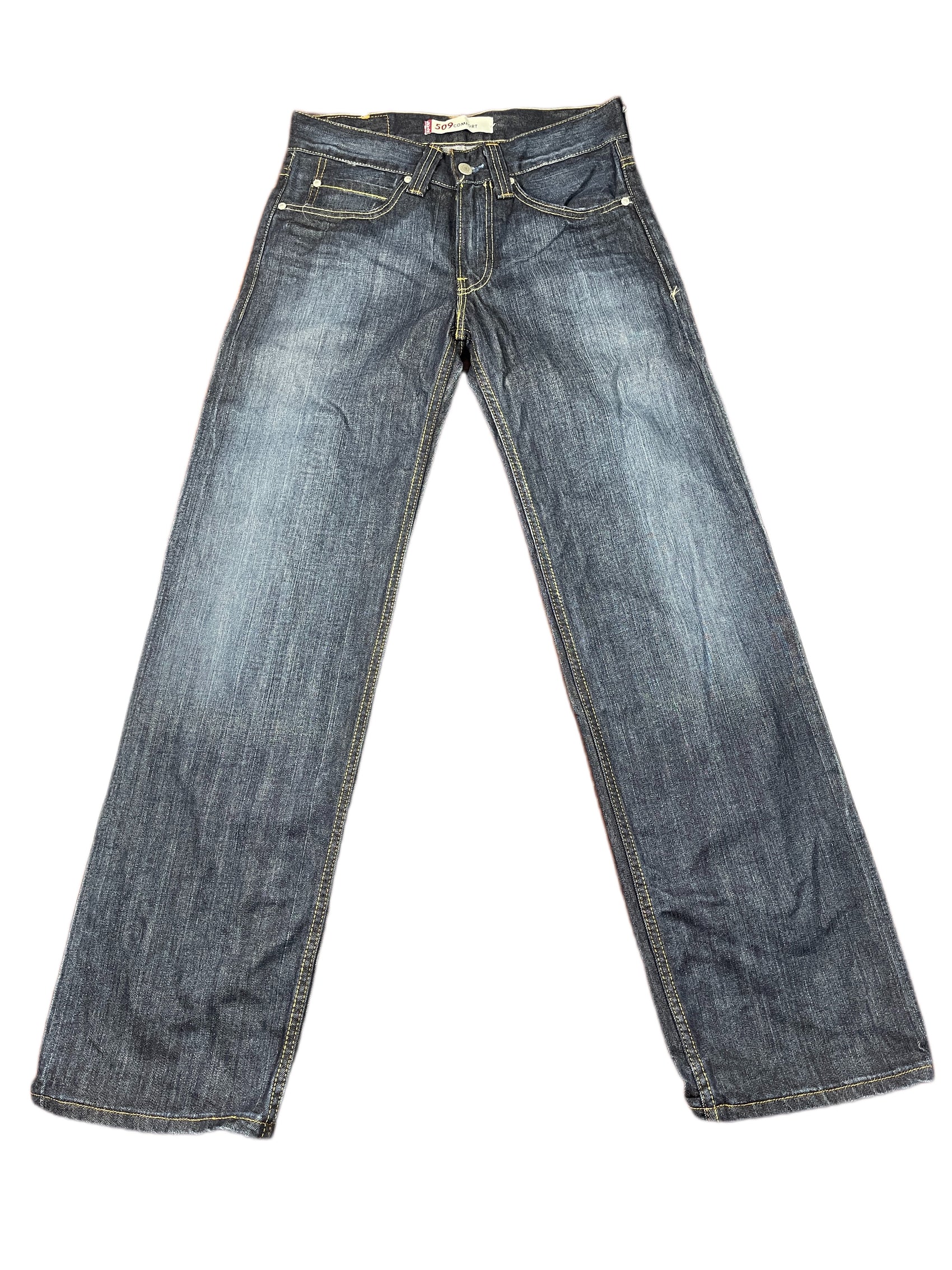 Y2k Levi's 509 Denim Pants Blue - XS