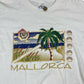Vintage Screen Stars Mallorca T-Shirt White 90s - S