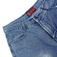 Y2k Ebus Flared Denim Pants Blue - M