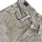 Y2k Pepe Jeans Corduroy Bootcut Pants Beige - M