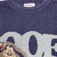 Vintage Iceberg Goofy 1990s Knitted Sweatshirt Navy - XXL