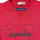 Vintage Diadora Sweatshirt Red - M