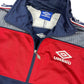Vintage Umbro Sport Jacket Navy Red - XL