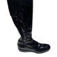 Y2k Prada Sport Knee High Patent Leather Black Boots - 39