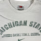 Vintage Nike Michigan State T-Shirt White - L