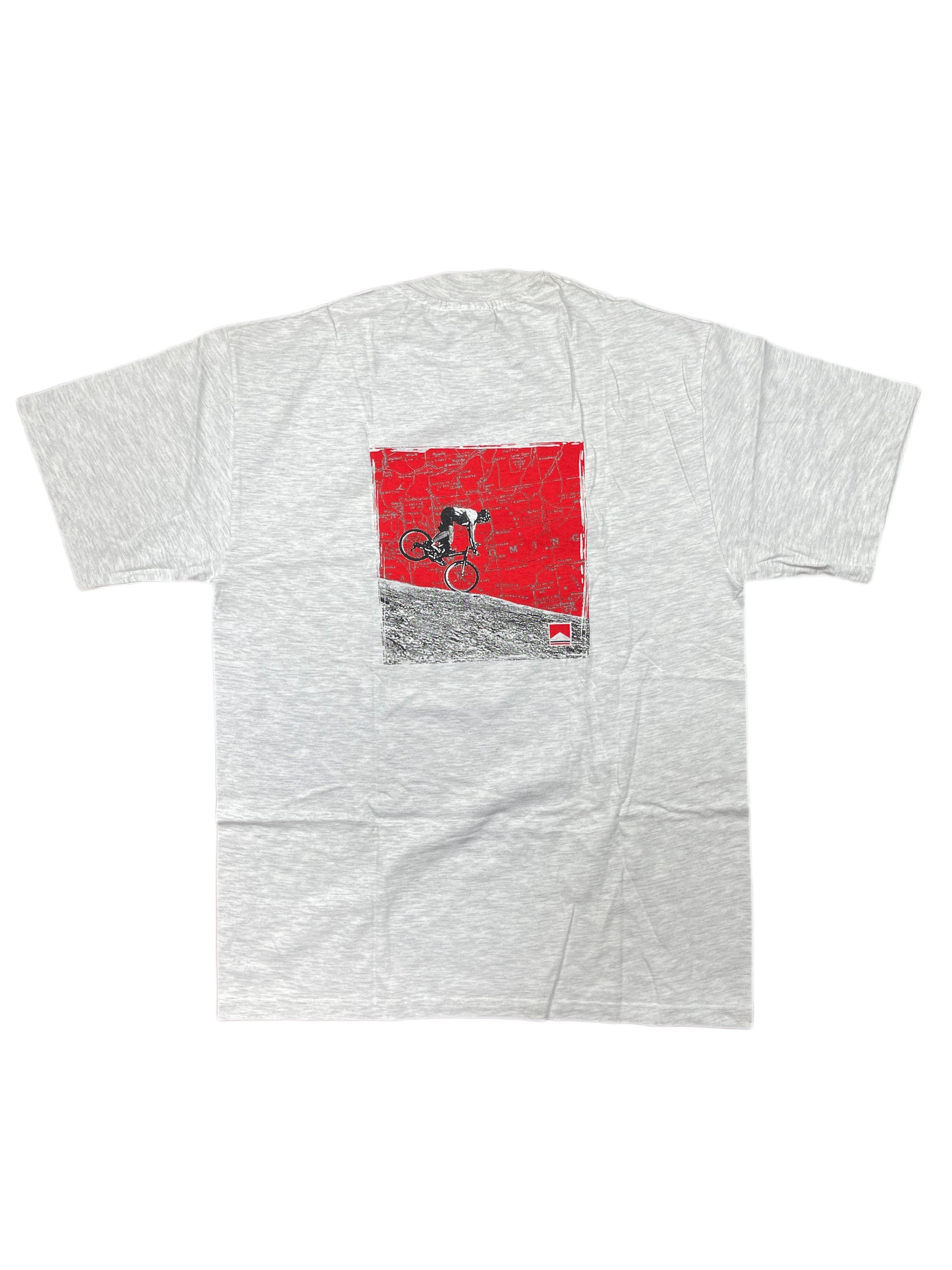 Vintage Marlboro T-Shirt Downhill Gray 90s L