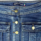 Y2k Sixte Jeans Denim Skirt Blue - S