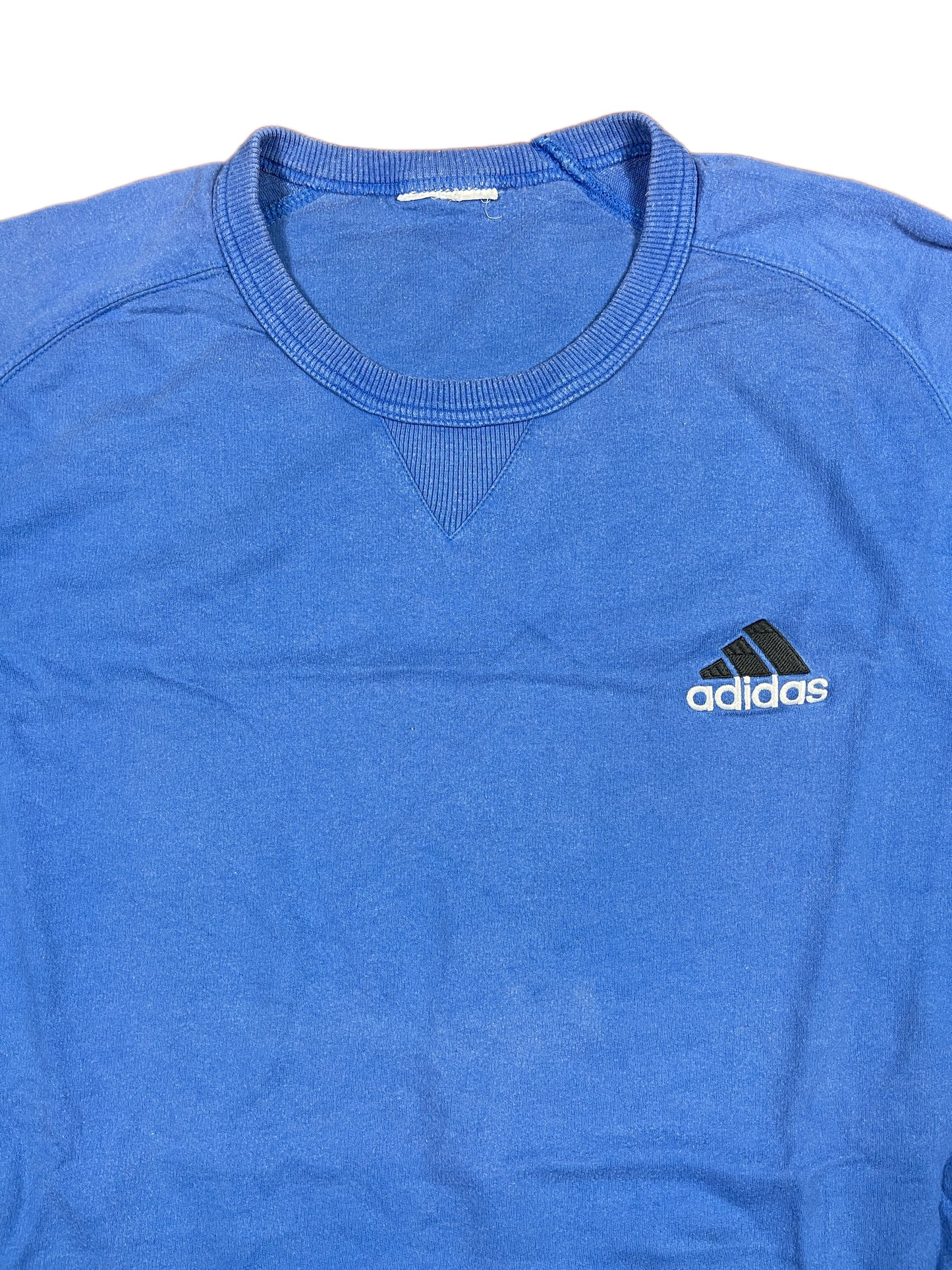 Vintage Adidas 2000s T-Shirt Blue - XL