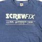 Vintage Fruit of the Loom T-Shirt Navy - L/XL
