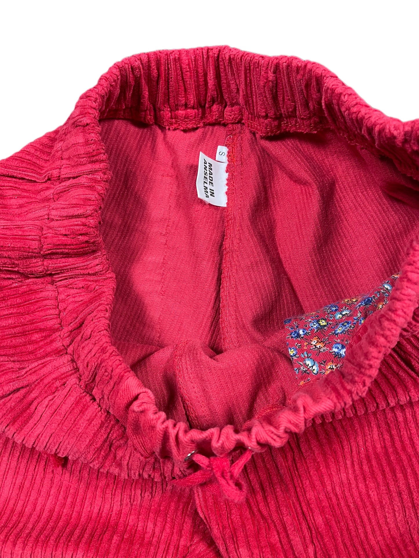 Zdravo Corduroy Pants Red - S