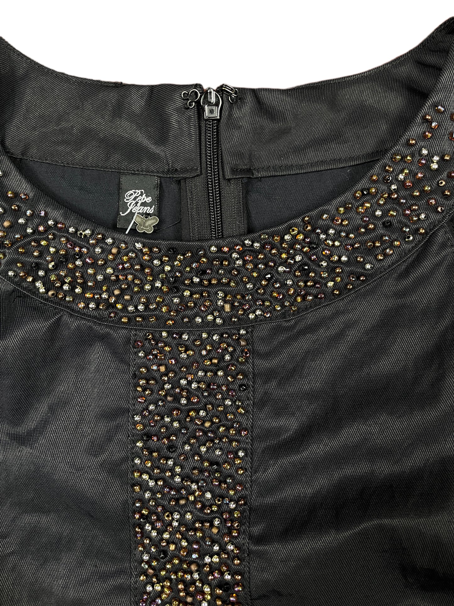 Pepe Jeans Sleeveless Top Black - L