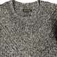 Massimo Dutti Knitted Sweatshirt Gray - L