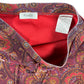 Pimkie Midi Skirt Red Tones Pattern - XS