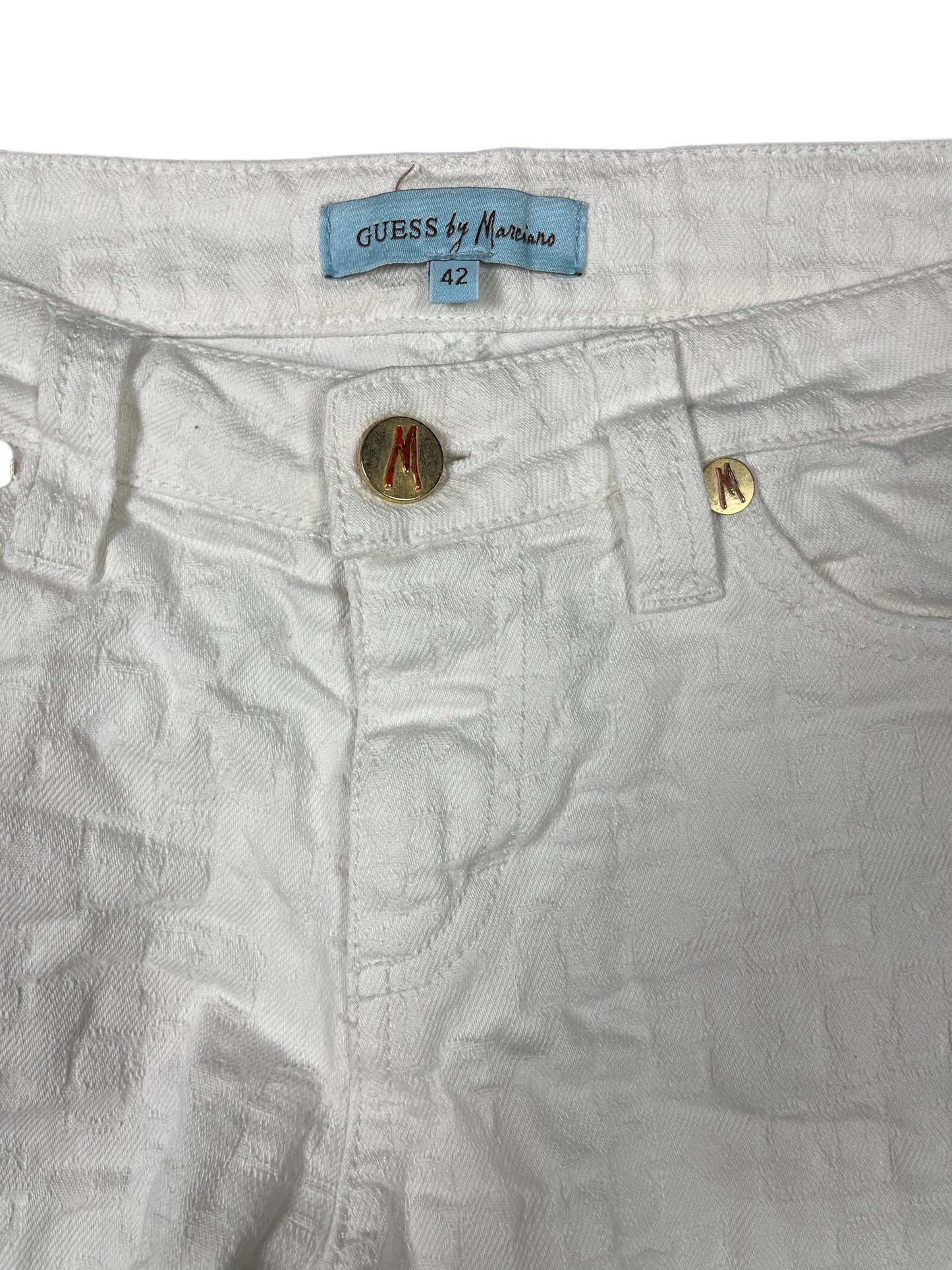 Y2k GUESS by Mareiano Short Pants White - M