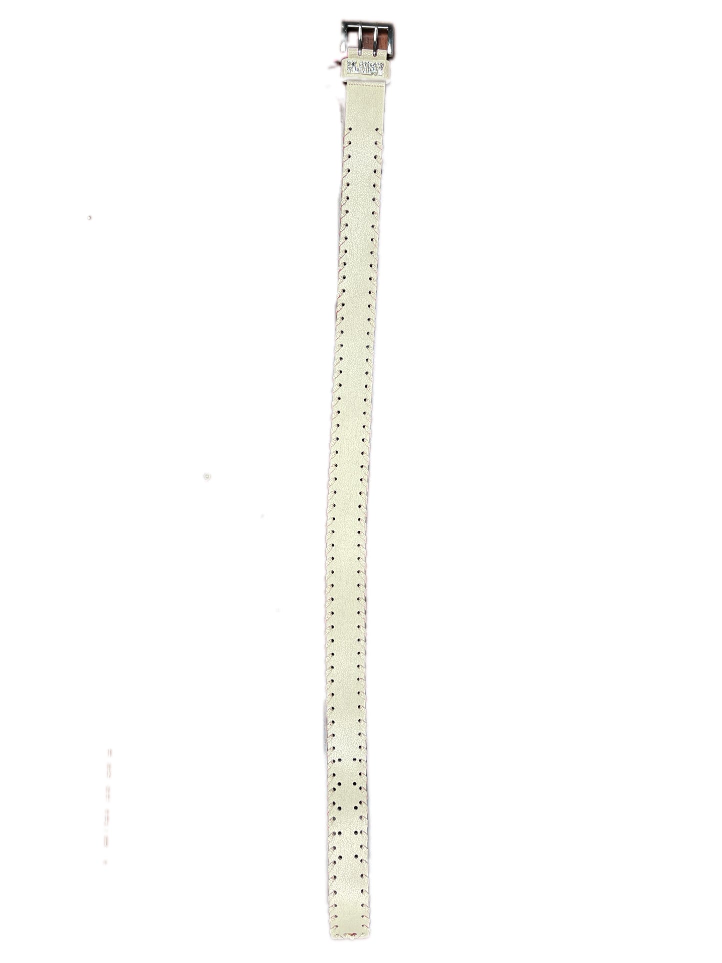 Y2k Playboy Belt Cream Pink 2004