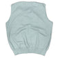 Vintage Sleeveless Knitted Sweatshirt Turquoise - L