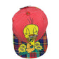 Vintage Tweety 1999 Looney Tunes Warner Bros Cap Red
