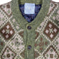 Vintage Leo Leo Mohair Jacket Green Brown - L