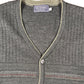 Vintage Sportman Knitted Vest Brown Green - XL