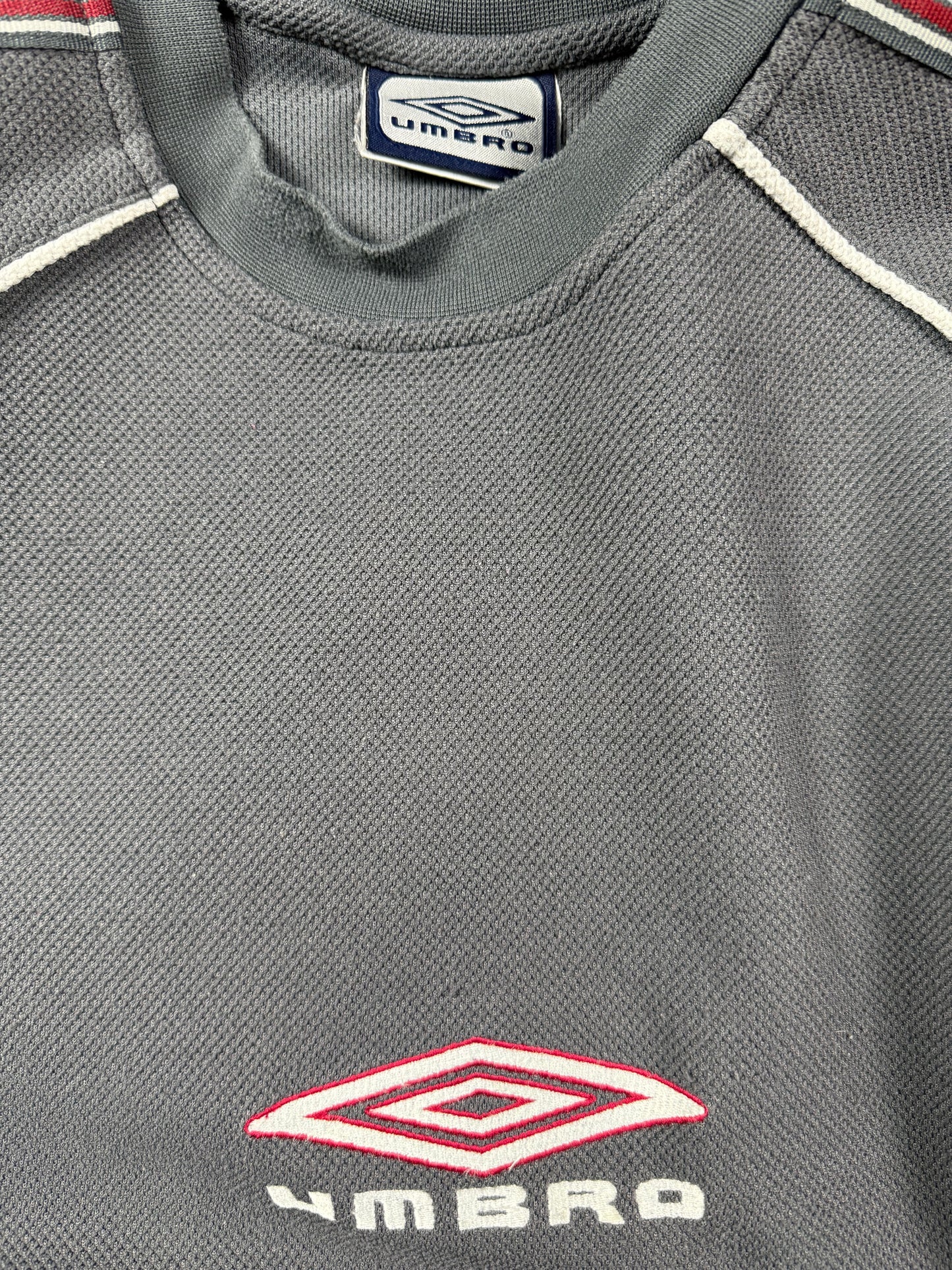 Vintage Umbro Sweatshirt Gray - XL