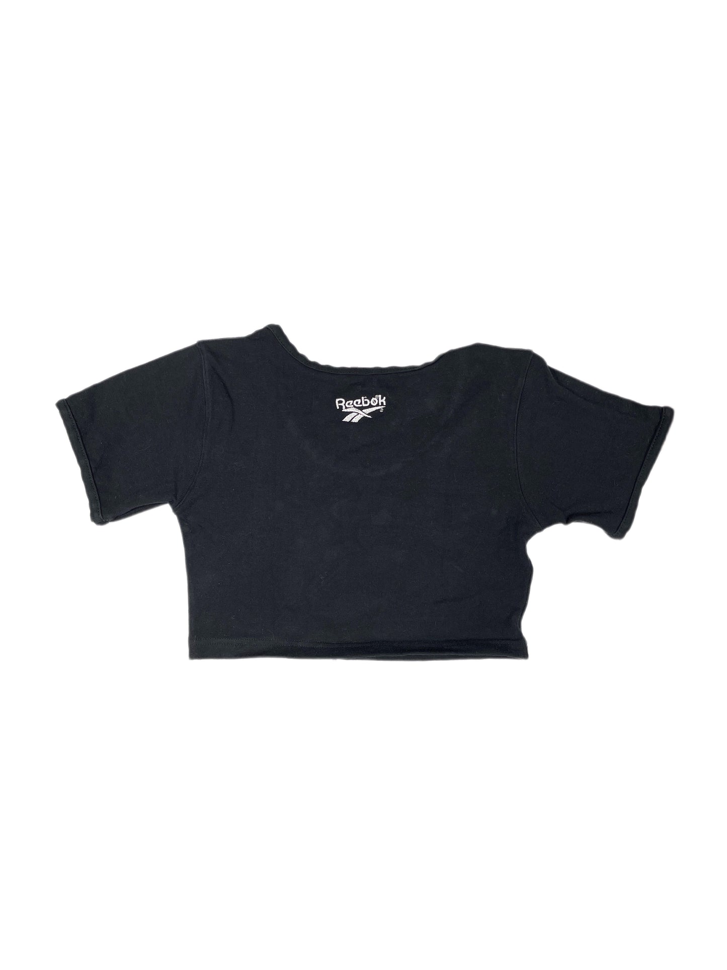 Reebok Stretchy Short Sleeve Top Black - M