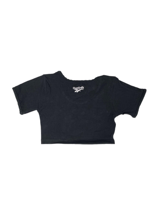 Reebok Stretchy Short Sleeve Top Black - M