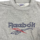 Vintage Reebok Sweatshirt Gray - S