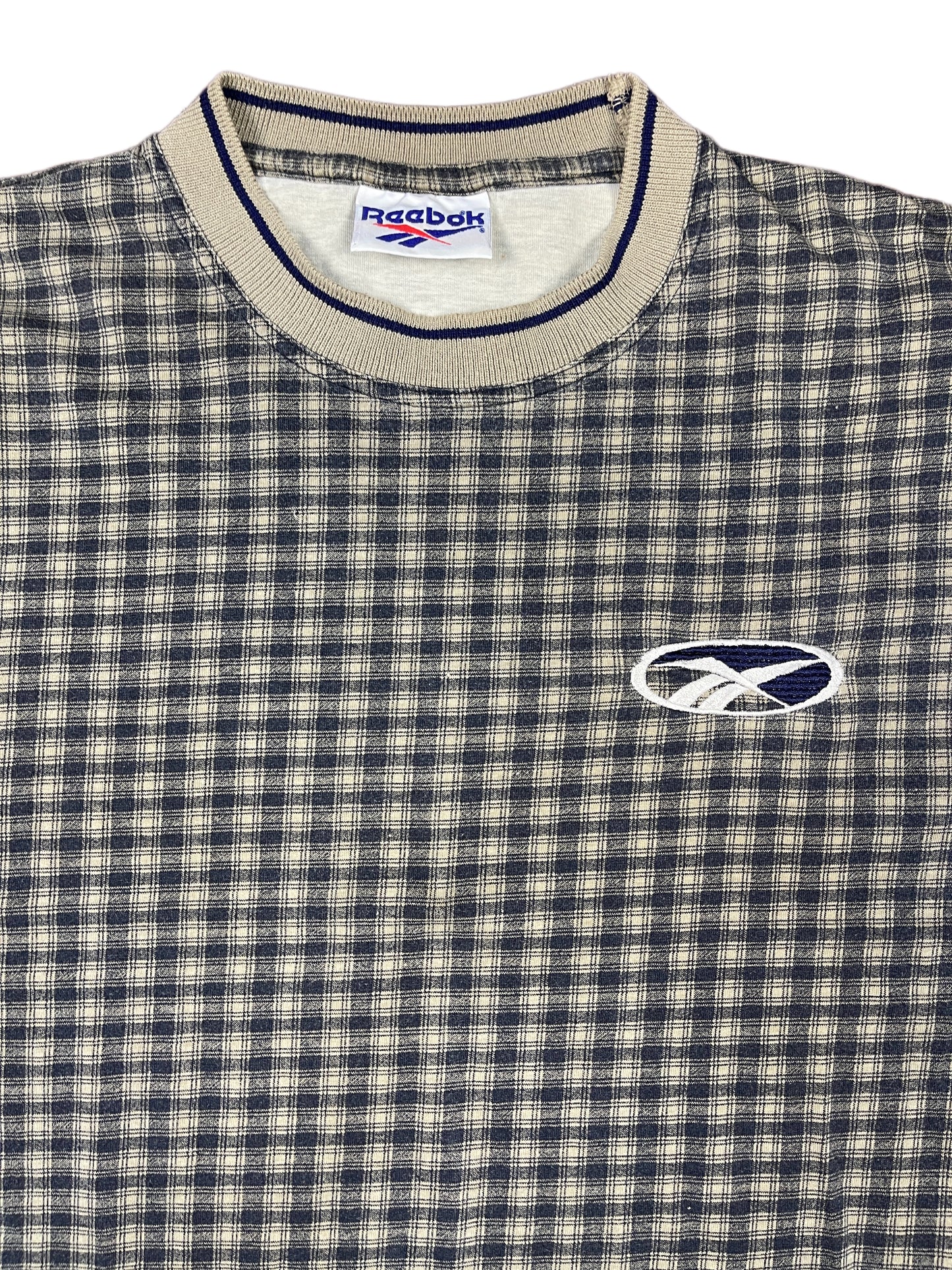 Vintage Reebok T-Shirt Navy - L