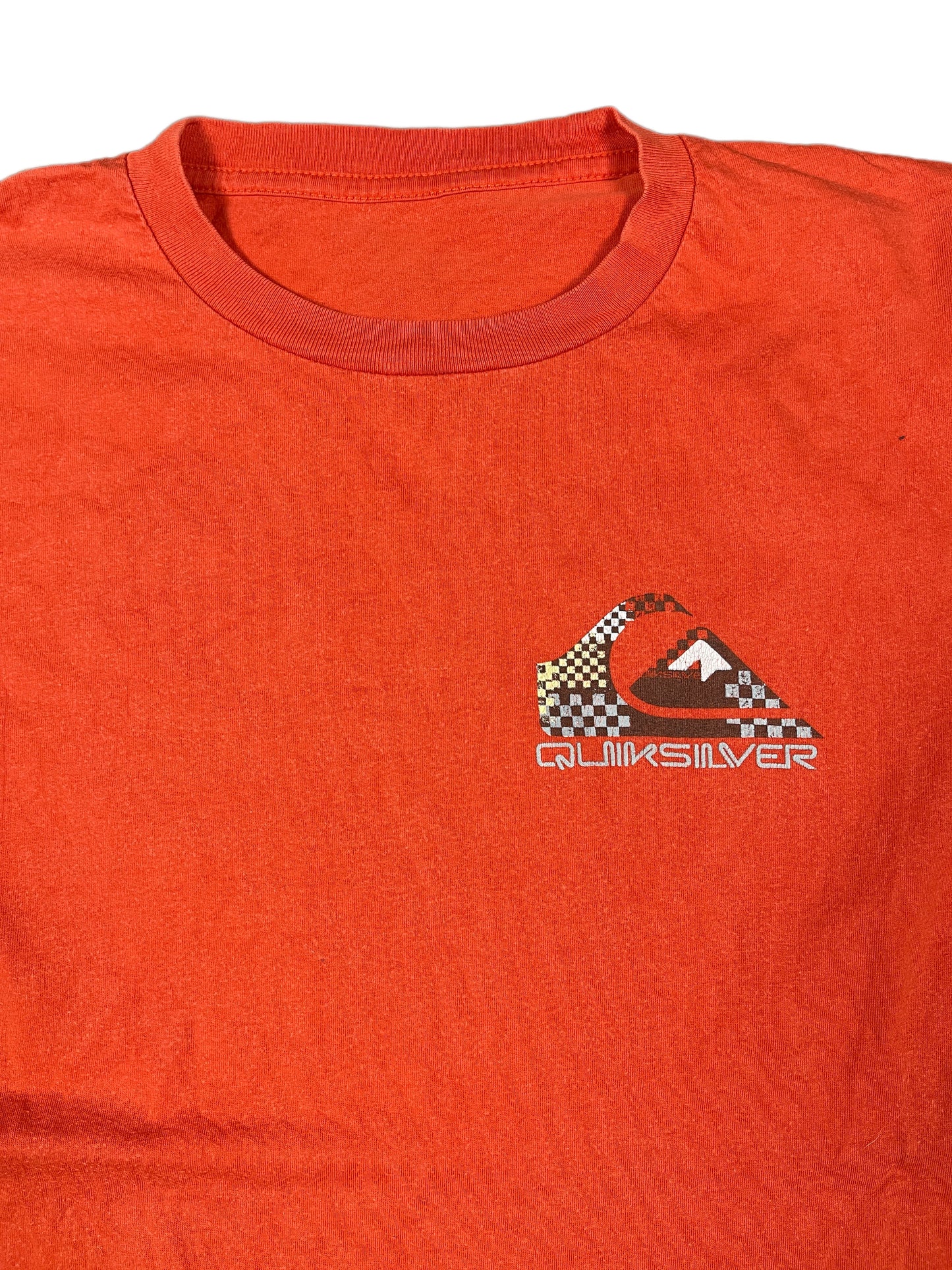 Y2k Quiksilver T-Shirt Red - S