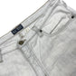 Y2k Armani Jeans 2000s Denim Pants Blue White - M
