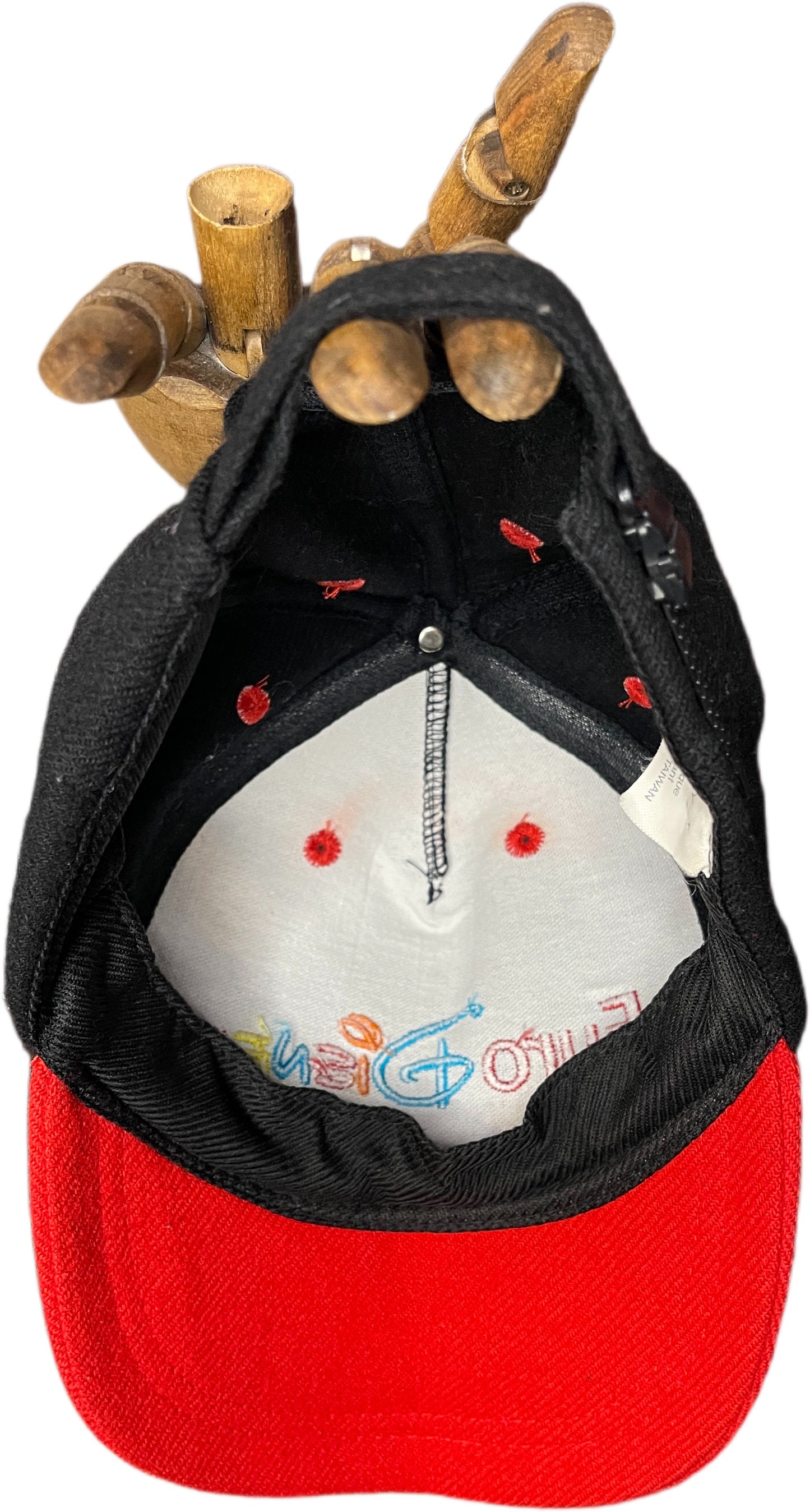 Vintage Euro Disney Cap Black & Red