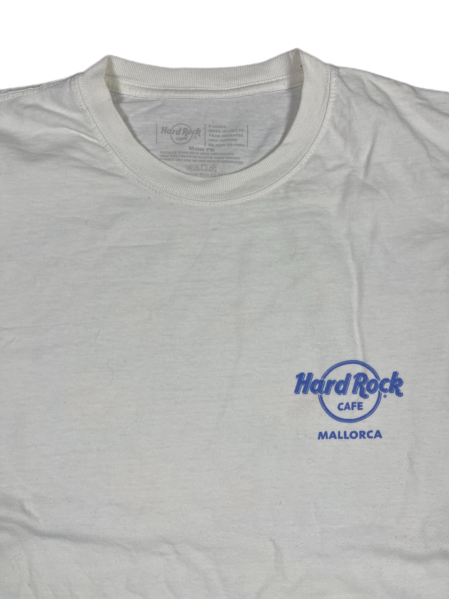 Y2k Hard Rock Cafe Mallorca T-Shirt White - XL