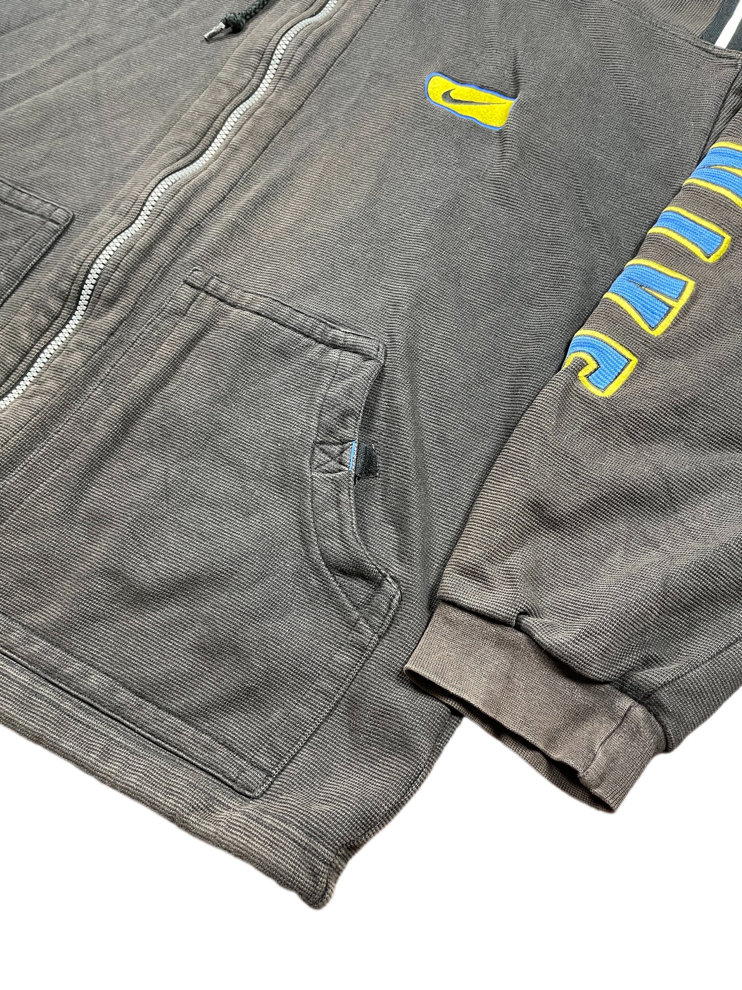 Vintage Nike Boxy Zip Sweatshirt Black - L