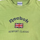 Y2k Reebok T-Shirt Green - XL/XXL