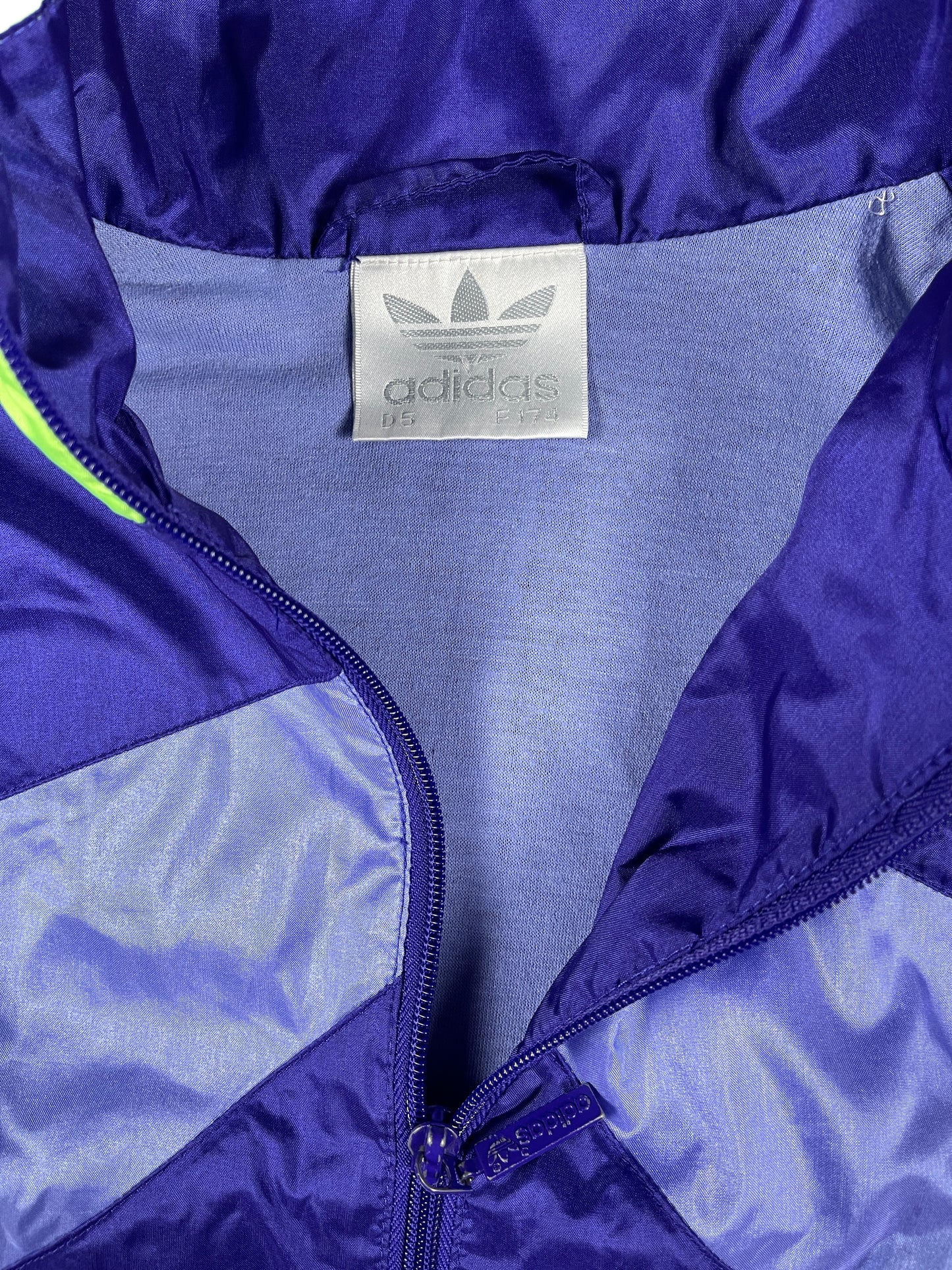 Vintage Adidas Track Jacket Purple - M