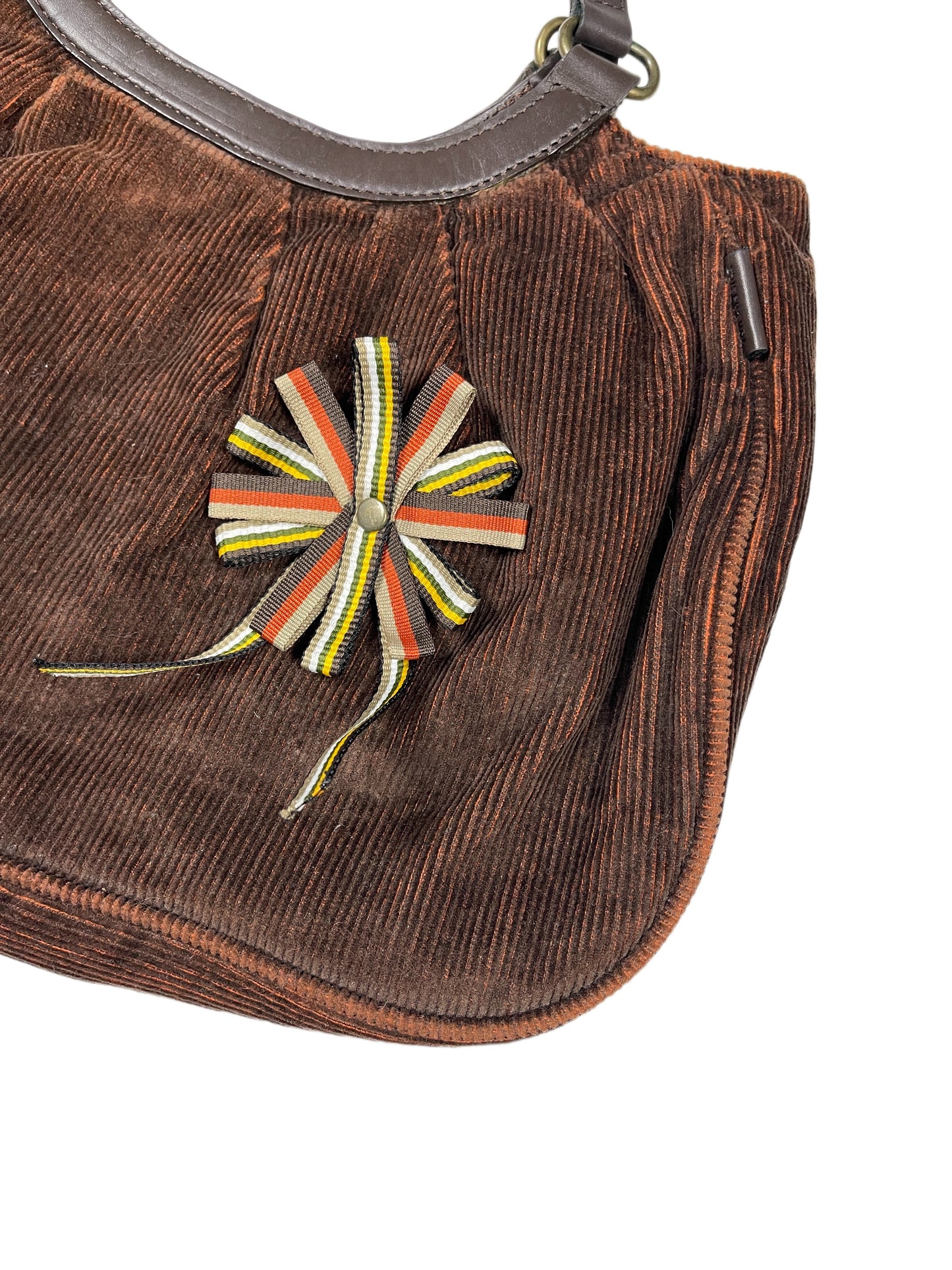 Y2k Fun & Basics Shoulder Bag Brown Red