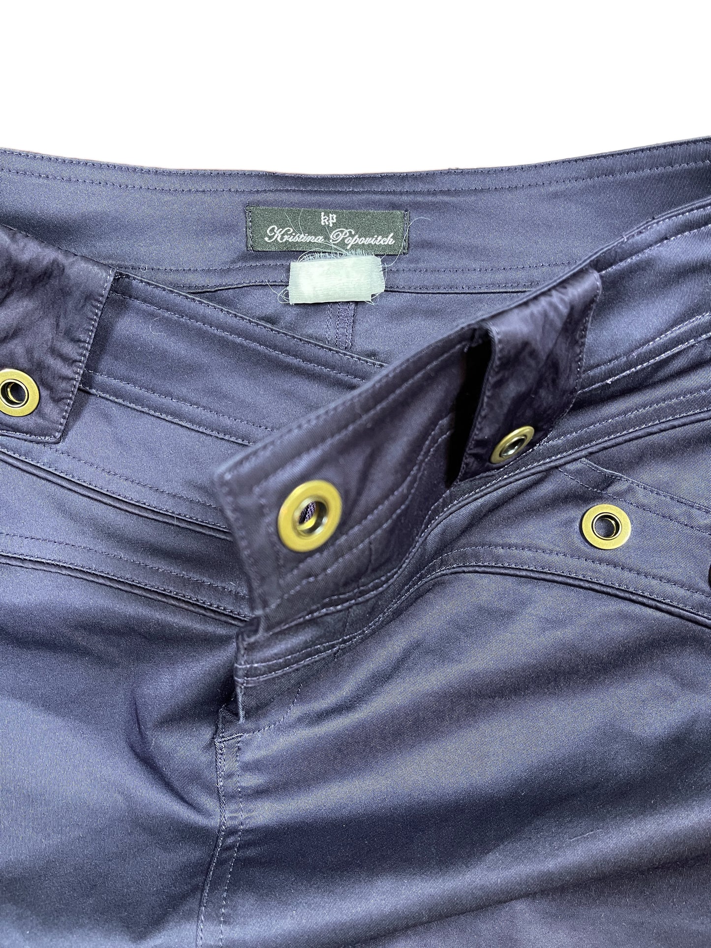 Y2k Kristina Popovitch Skirt Purple - L