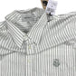 Carhartt Short Sleeve Shirt Striped White Gray - XL