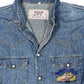 VIntage JW Long Sleeve Denim Shirt Blue - XL
