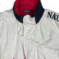 Vintage Nautica Sailing Jacket White Red XL
