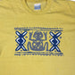 Vintage Aztec SInglestitch T-Shirt Yellow - L